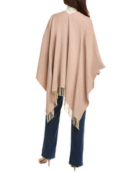 La Fiorentina Two-Tone Fringe Ruana