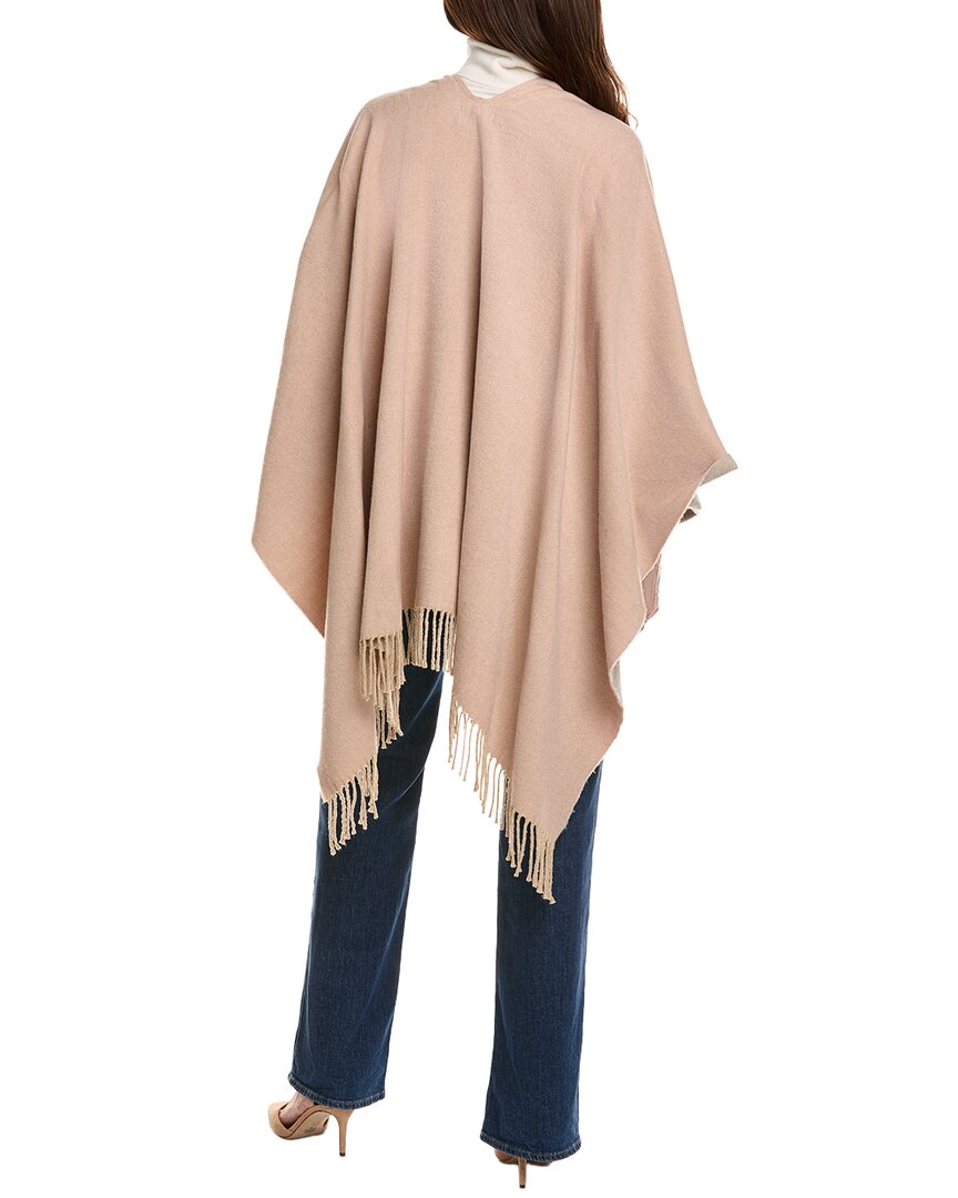 La Fiorentina Two-Tone Fringe Ruana