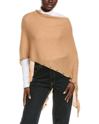 Hannah Rose Gold Button Cashmere Topper