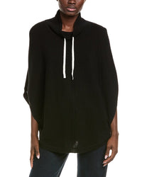Hannah Rose Arrowhead Cable Cashmere Poncho