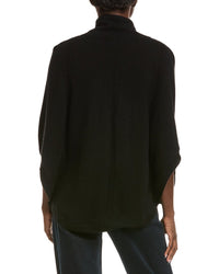 Hannah Rose Arrowhead Cable Cashmere Poncho