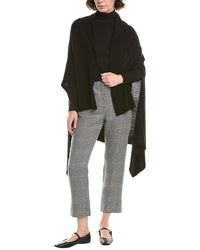 Bruno Magli Rib Knit Wool & Cashmere-Blend Cape