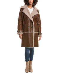 Frye Frye Faux Shearling Coat