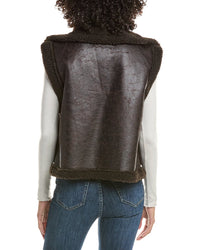 Frye Frye Sherpa Faux Shearling Vest