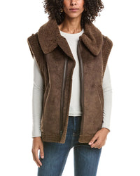 Frye Faux Sherpa Vest