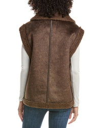 Frye Faux Sherpa Vest