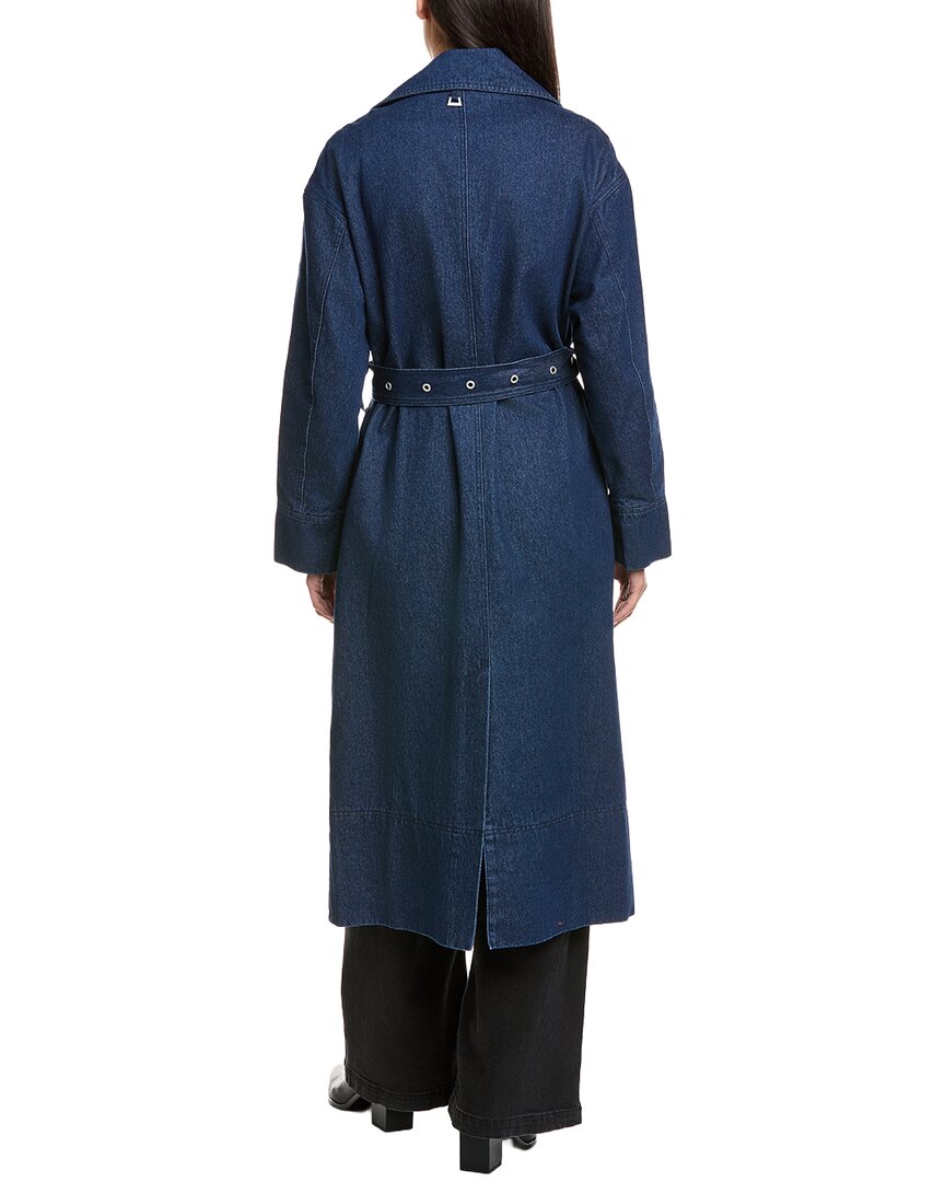 Apparis Tate Denim Trench Coat