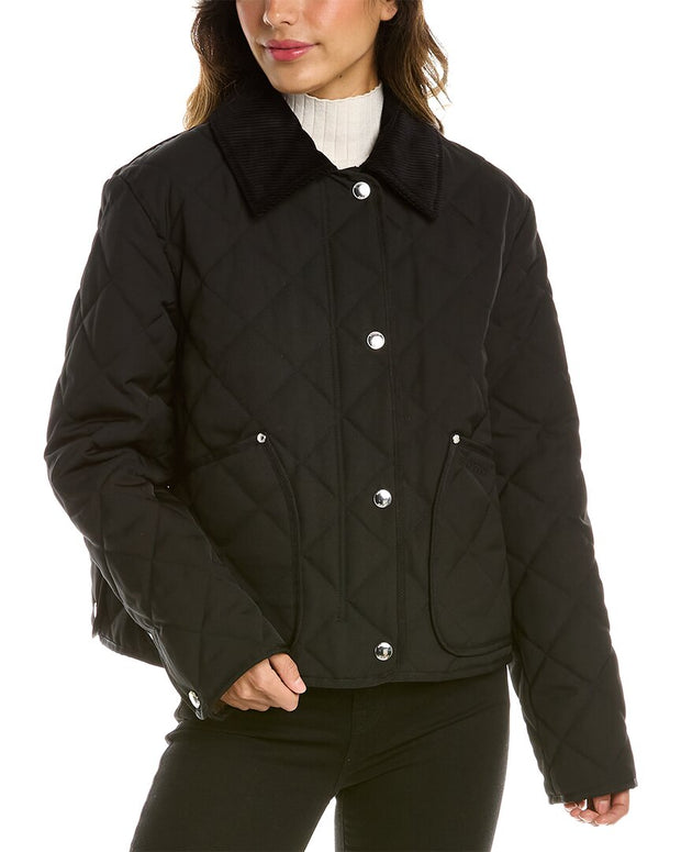 Burberry Button-Up Padded Jacket