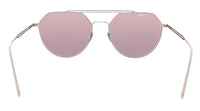 Lacoste Matte Gunmetal Round L220SPC 41568 Sunglasses