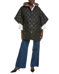 Burberry Burberry Quilted Snap Poncho