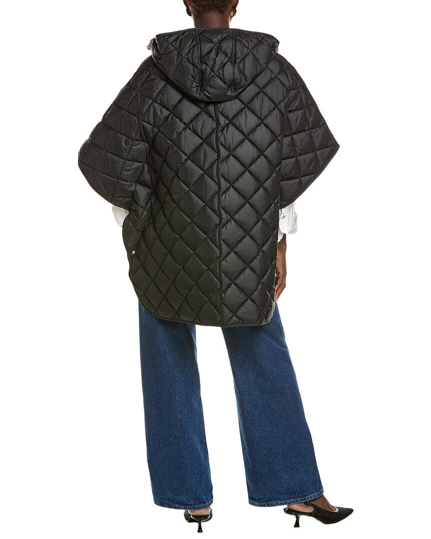 Burberry Burberry Quilted Snap Poncho