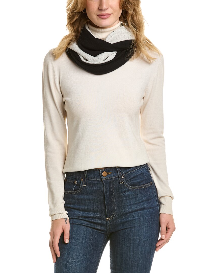 In2 By Incashmere Basic Two-Tone Cashmere Wrap