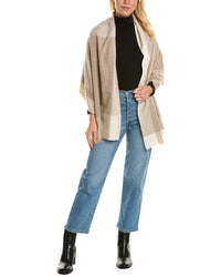 Bruno Magli Colorblocked Cashmere Wrap