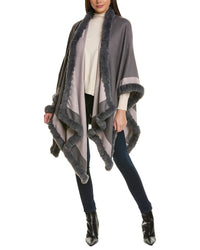 La Fiorentina Houndstooth Cape