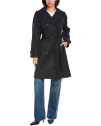 Via Spiga Raglan Trench Coat