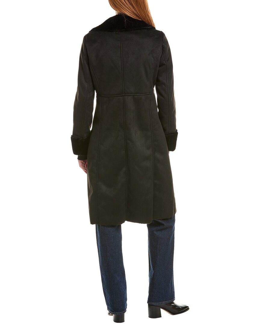 Via Spiga Notch Collar Maxi Coat