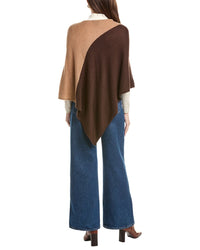 Forte Forte Colorblocked 100% Cashmere Poncho