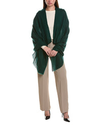 Amicale Cashmere Plain Weave Solid Cashmere Wrap