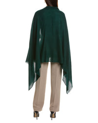 Amicale Cashmere Plain Weave Solid Cashmere Wrap