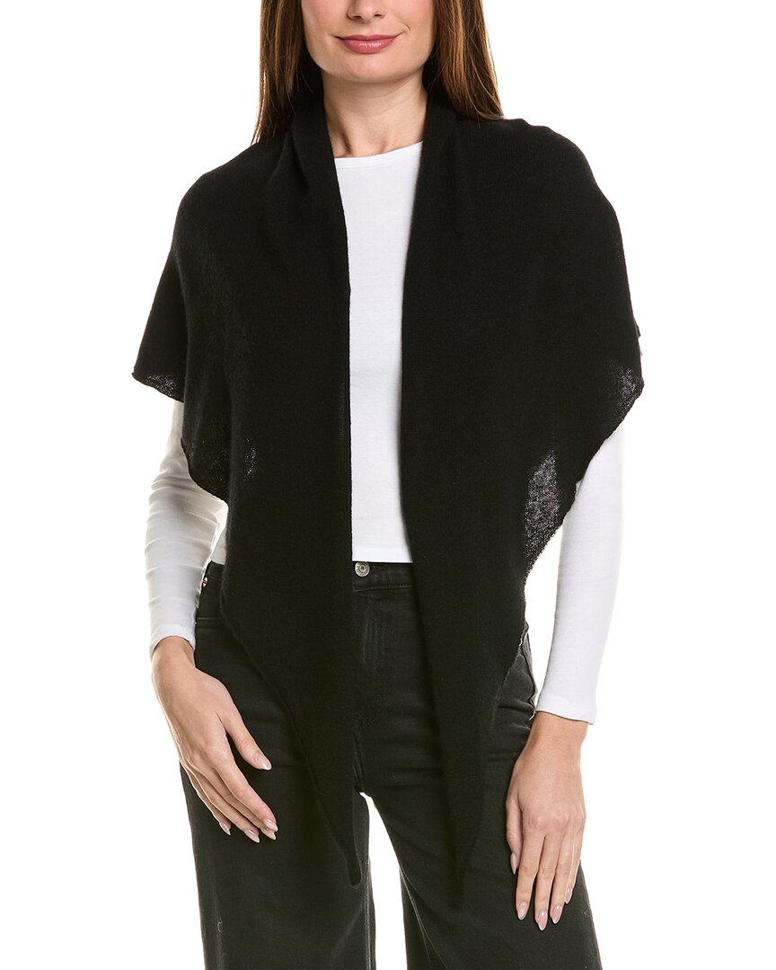 Amicale Cashmere Lightweight Cashmere Jersey Triangle Wrap