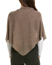 Amicale Cashmere Lightweight Cashmere Jersey Triangle Wrap