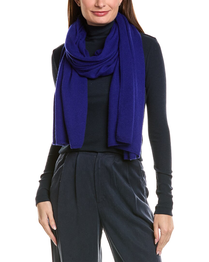 Amicale Cashmere Cashmere & Wool-Blend Wrap In Gift Box
