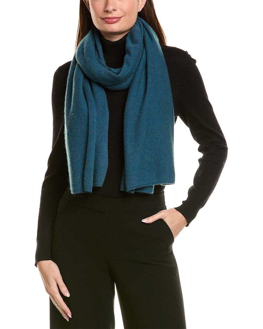 Amicale Cashmere Cashmere & Wool-Blend Wrap In Gift Box