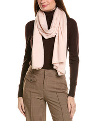 Amicale Cashmere Cashmere & Wool-Blend Wrap In Gift Box