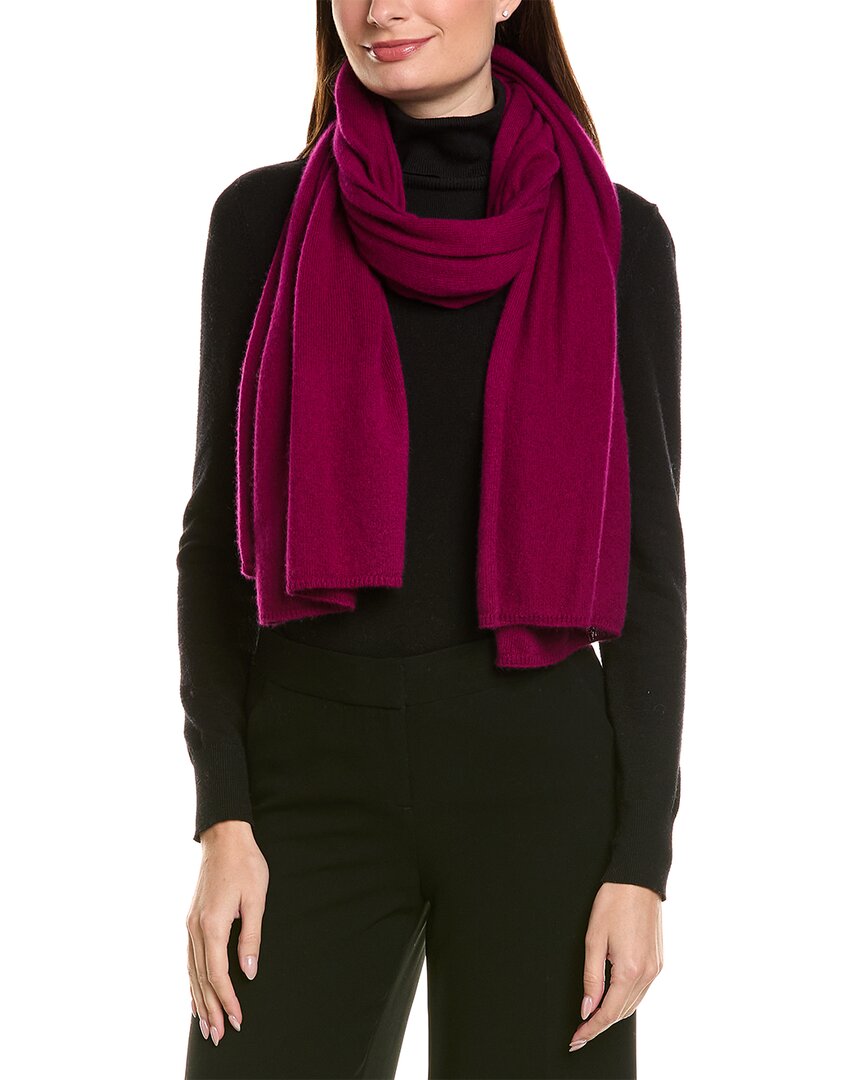 Amicale Cashmere Cashmere & Wool-Blend Wrap In Gift Box