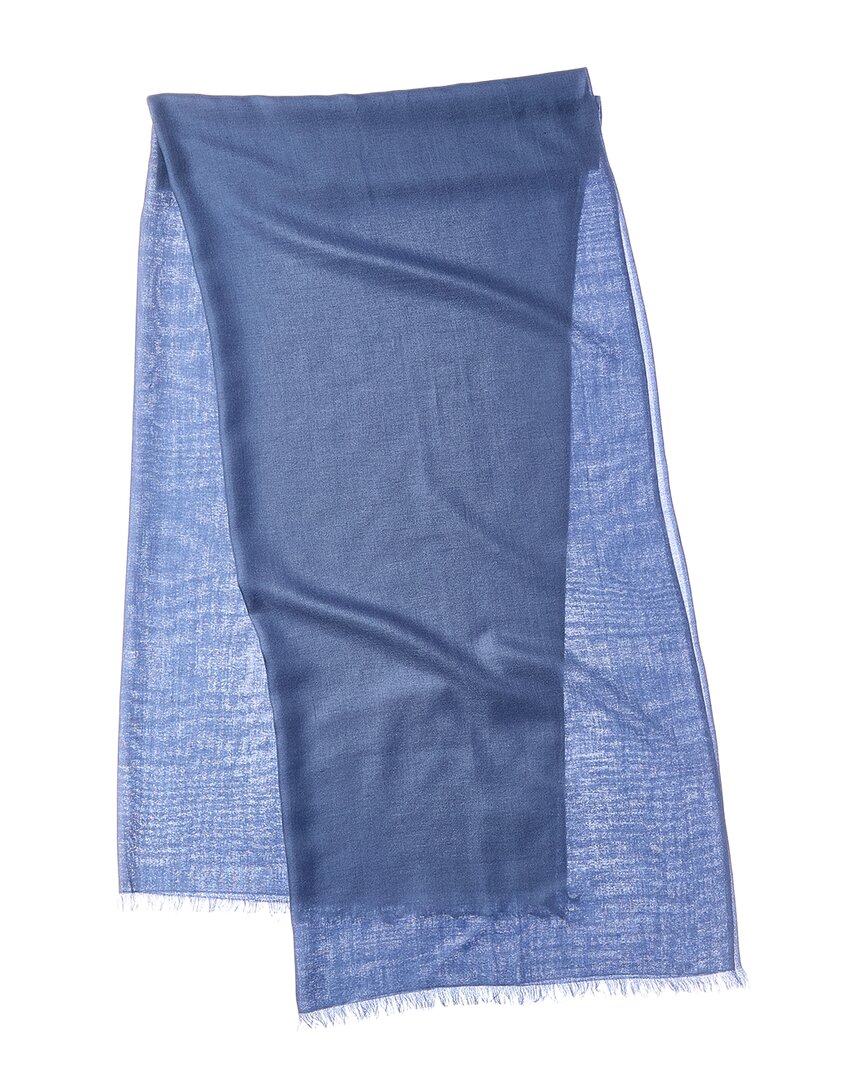 N.Peal Cashmere & Silk-Blend Pashmina Stole