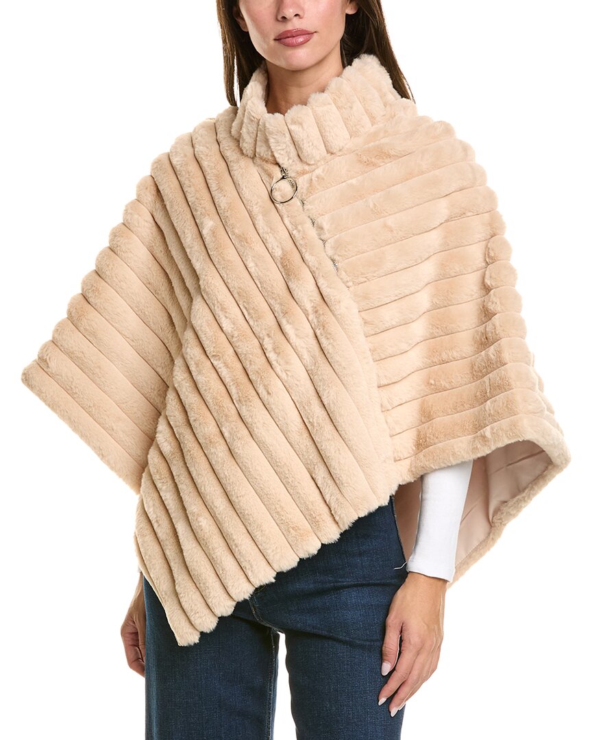 La Fiorentina Plush Poncho