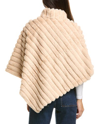 La Fiorentina Plush Poncho