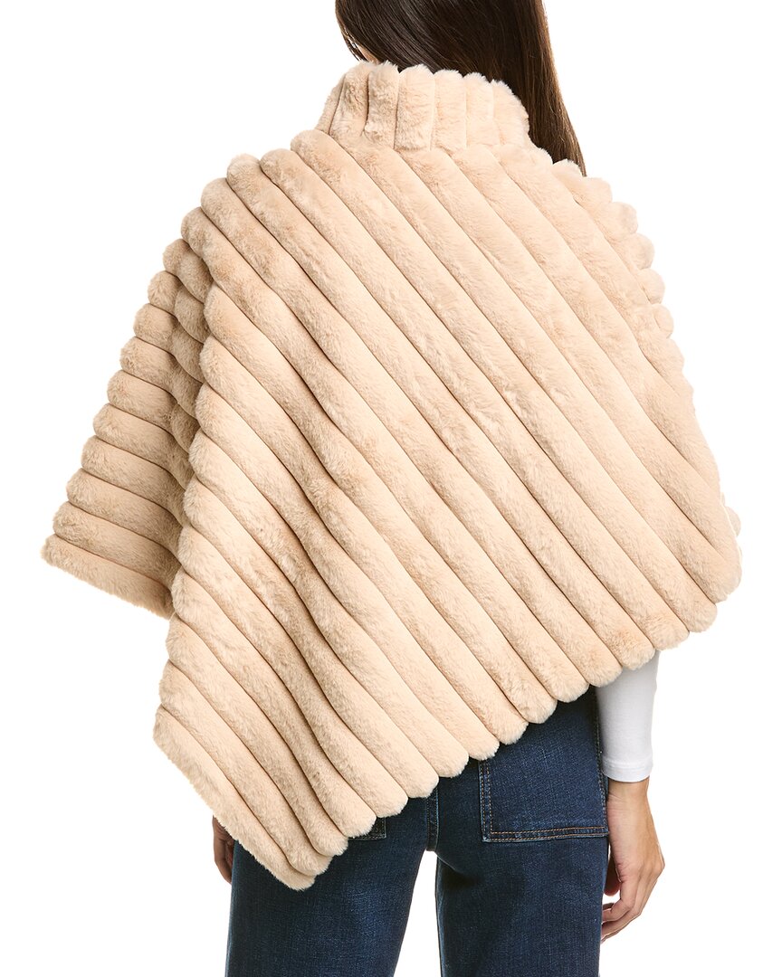 La Fiorentina Plush Poncho