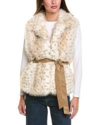 La Fiorentina Plush Spotted Short Vest