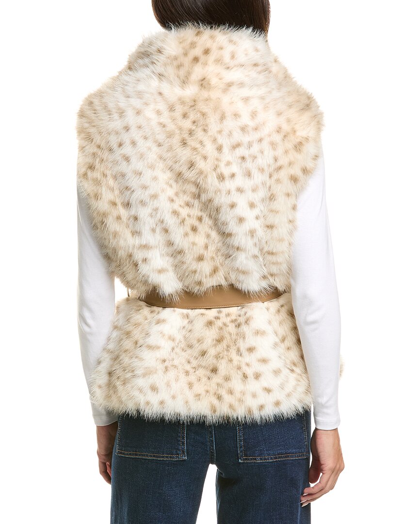 La Fiorentina Plush Spotted Short Vest