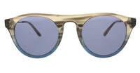 Calvin Klein Taupe/Blue Horn Gradient Round CK20701S 41888 Sunglasses