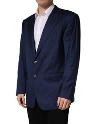 Dolce & Gabbana Blue Single Breasted 2 Button Suit Men's Jacket