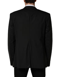 Dolce & Gabbana Black Single Breasted 2 Button Suit Men's Jacket
