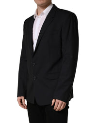 Dolce & Gabbana Blue Single Breasted 2 Button Suit Men's Jacket
