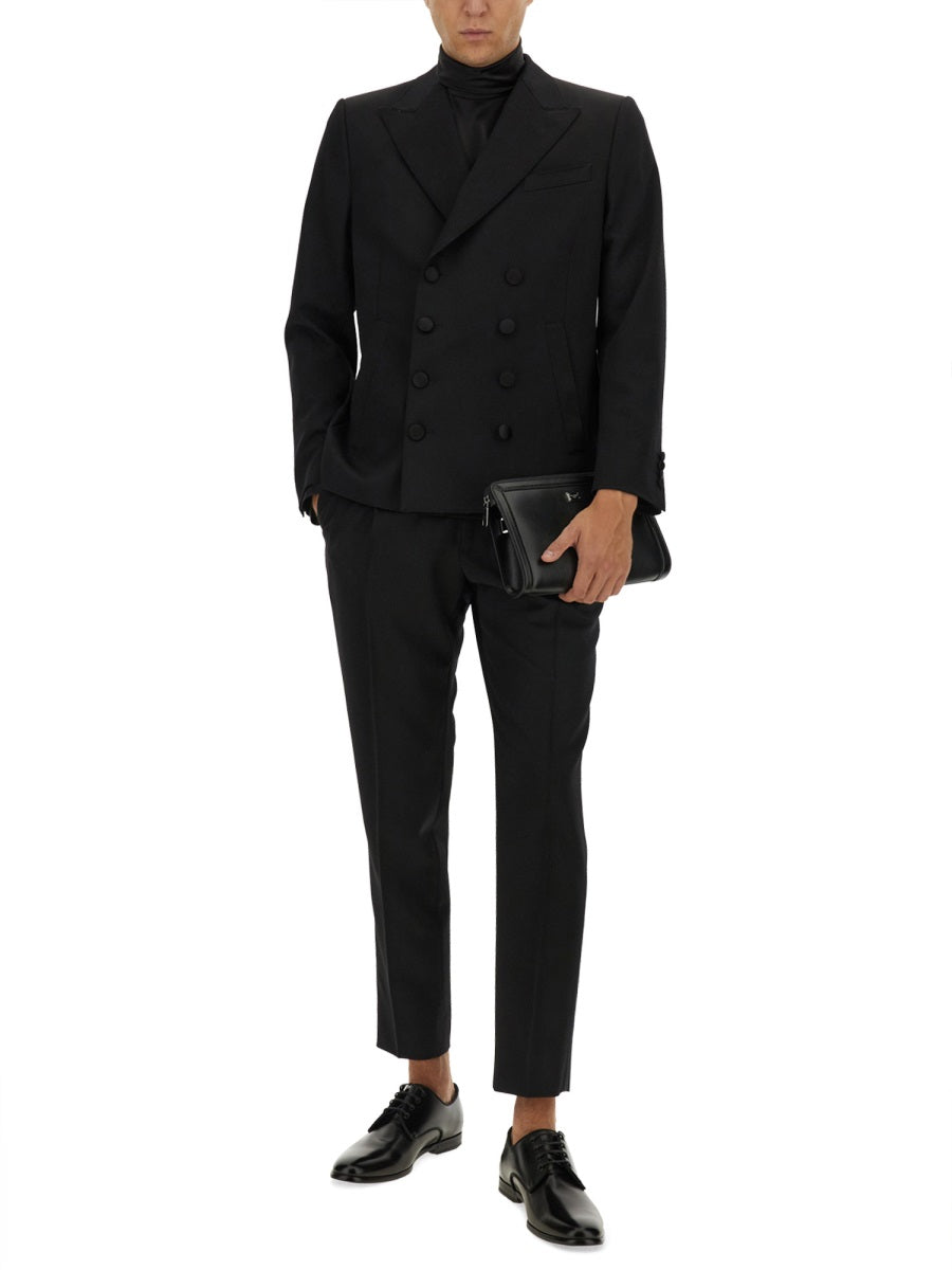 Dolce & Gabbana Men Double-Breasted Jacket
