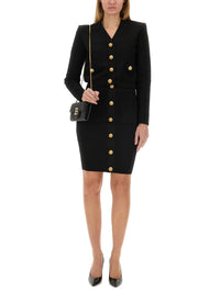 Balmain Women "Vichy" Knit Skirt