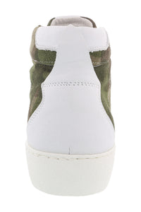 Daniela Fargion Cameo Suede Suede Mid Top Distressed Leather Fashion Sneakers-