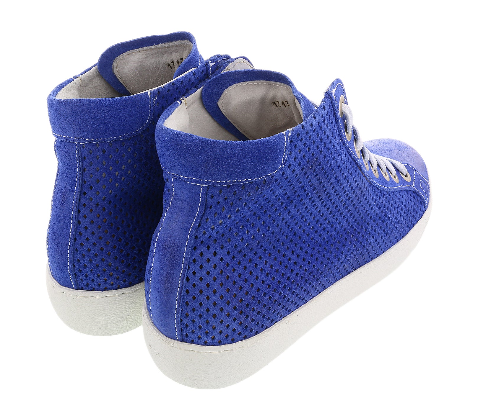 Daniela Fargion Suede Suede Mid Top Leather Fashion Sneakers-