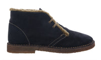 Daniela Fargion Suede Leather Lace Up Bootie-