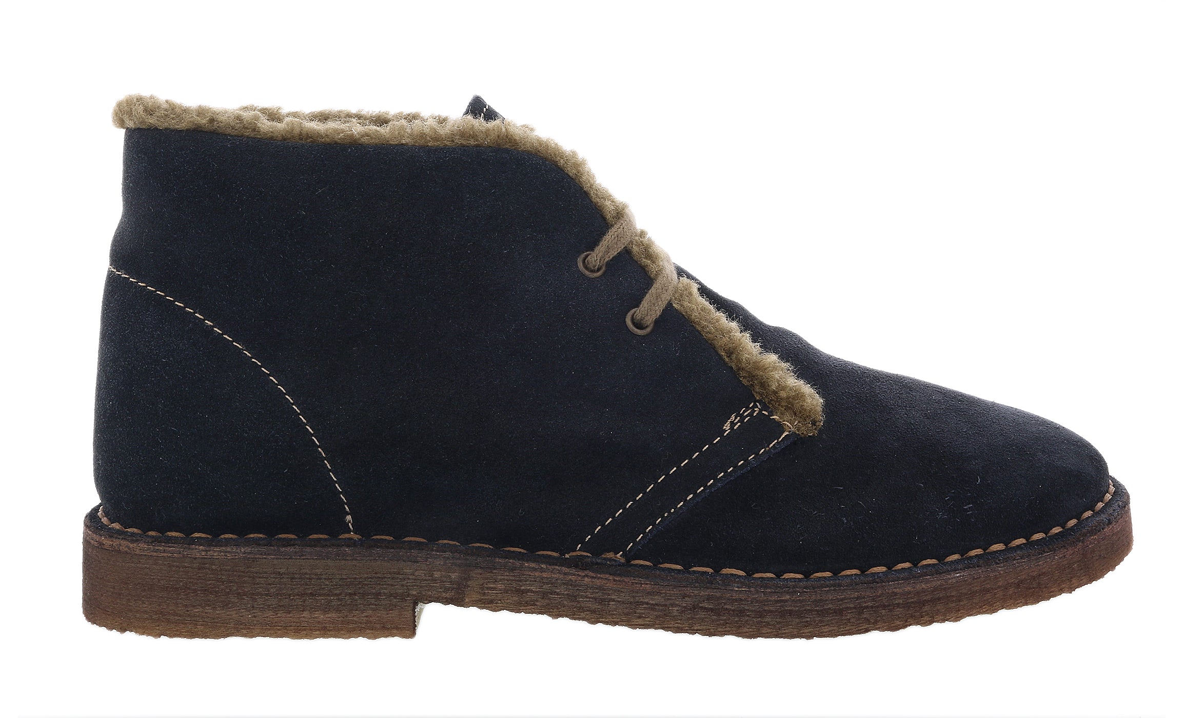 Daniela Fargion Suede Leather Lace Up Bootie-