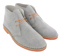 Daniela Fargion Suede Leather Lace Up Bootie