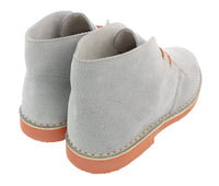 Daniela Fargion Suede Leather Lace Up Bootie