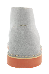 Daniela Fargion Suede Leather Lace Up Bootie