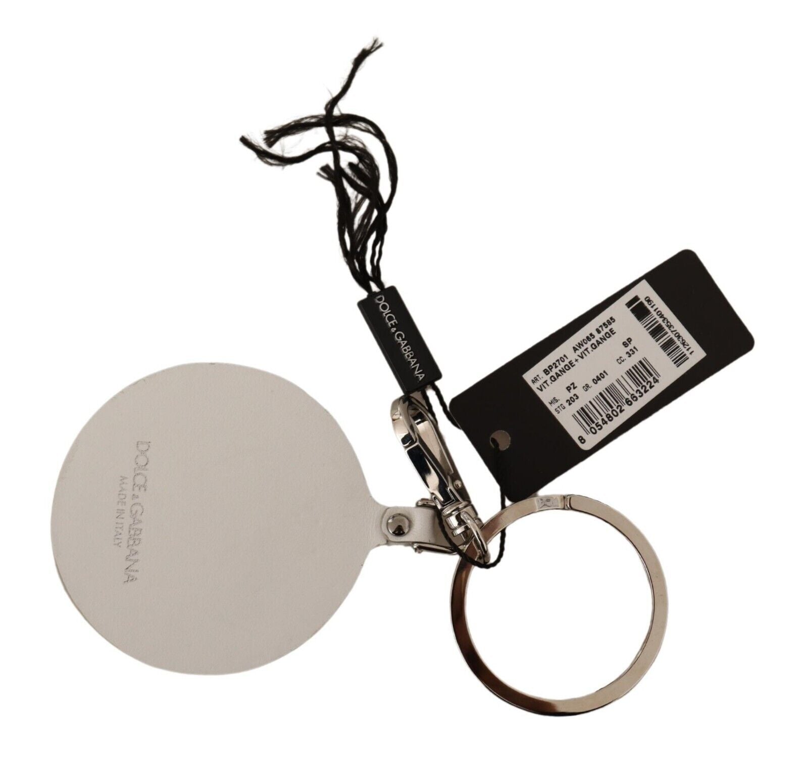 Dolce & Gabbana  Goldfish Leather Keychain