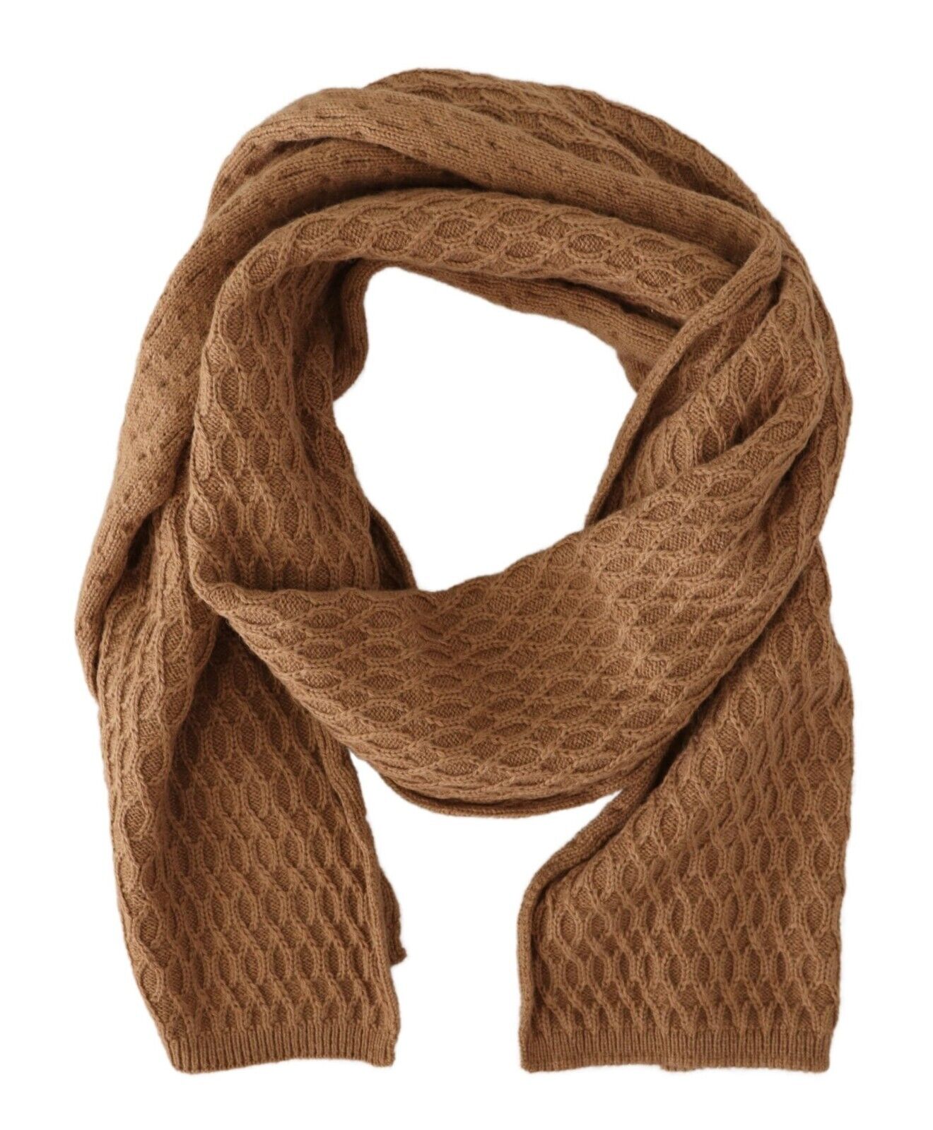 Dolce & Gabbana Dolce Gabbana Cable Knit Cashmere Scarf